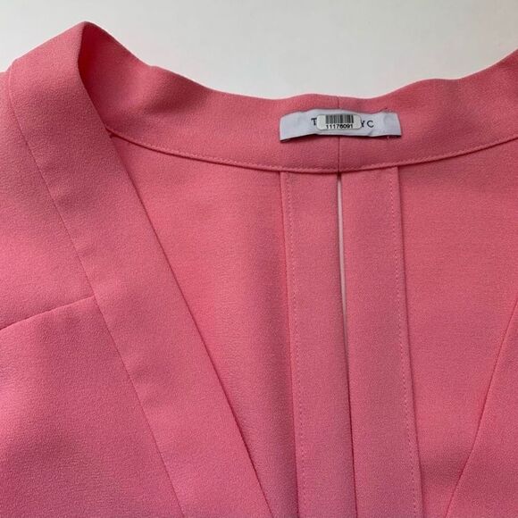 Tome Picasso Dress 16 pink plus size solid mini monotone - Picture 6 of 14